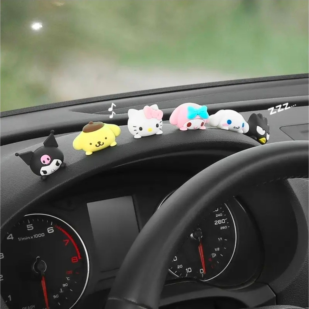 Pompompurin Peeker Buddy for Dashboard Monitor TV Shelf etc. NEW Sitter Figurine - Picture 6 of 11